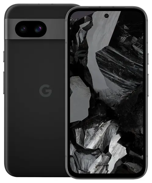 Google Pixel 8a 128GB in Obsidian Black