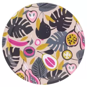 Image of Summerhouse Guatemala Tropical Fruit Large Round Tray