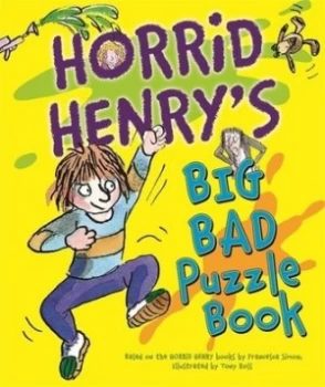 Image of Horrid Henrys Big Bad Puzzle Book by Francesca Simon Paperback
