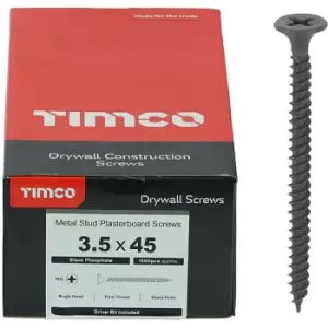 Timco Drywall Bugle Head Screws (Fine Thread) - 3.5 x 45 (1000 pack)