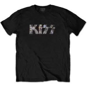 Image of KISS - Logo Mens Small T-Shirt - Black