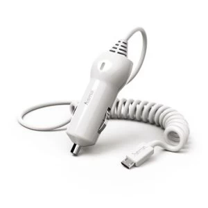 Image of Hama Micro USB Car Charger, 2.4 A, White