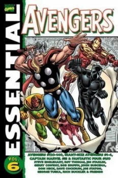 Image of Avengers. Vol. 6 Avengers no. 120-140 Giant-Size Avengers no. 1-4 Captain Marvel no. 33 and Fantastic Four no. 150 by Roy Thomas Paperback
