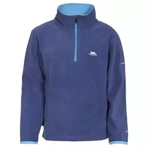 Image of Trespass Childrens Boys Etto Half Zip Fleece Top (11/12 Years) (Twilight)