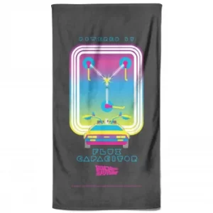 image of Back To The Future Flux Capacitor Bath Towel