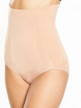 Image of Spanx Spanx Oncore High Waisted Mid Thigh Short Nude Size 3XL Women