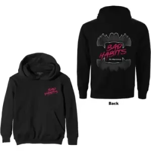 Image of Ed Sheeran - Bad Habits Unisex XX-Large Pullover Hoodie - Black