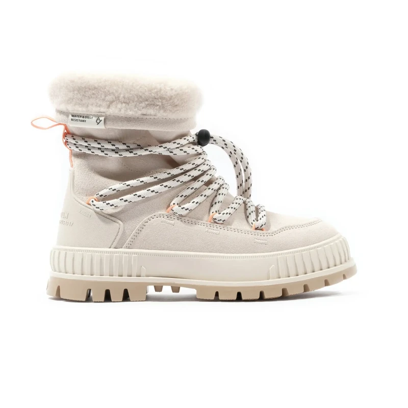 Image of Palladium Womens boots Palladium Shock Hiver Blanc Female 42