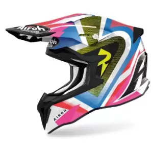 Image of Airoh Strycker View Motocross Helmet, multicolored, Size 2XL, multicolored, Size 2XL