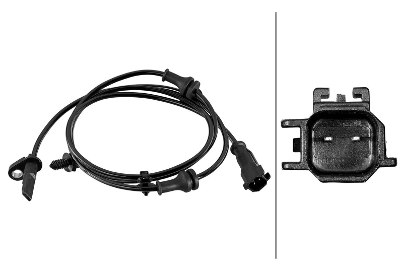 Image of HELLA ABS sensor HELLA 6PU 358 218-841