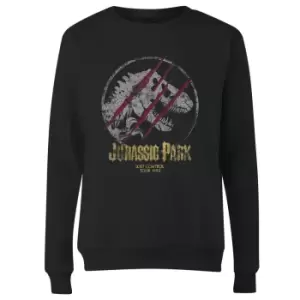 Image of Jurassic Park Lost Control Womens Sweatshirt - Black - M