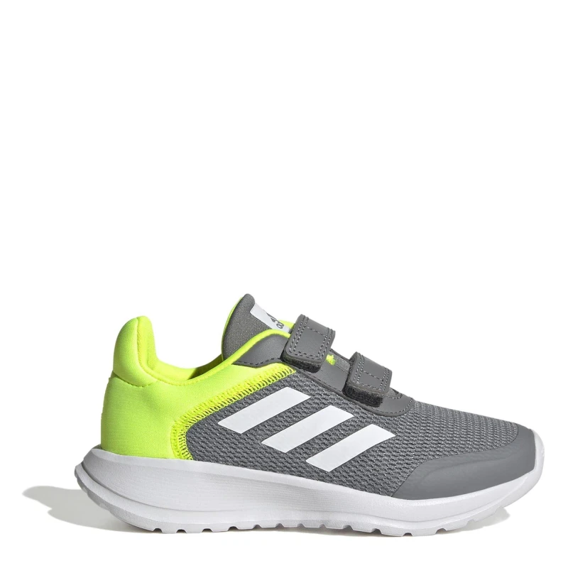 Image of adidas Tensaur Run 2.0 Road Running Shoes Juniors Grey/White unisex 5.5 (38.7)