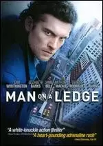 image of man on a ledge