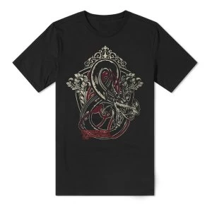 Image of Hasbro - Dungeons & Dragons Iconic Logo Mens XX-Large T-Shirt - Black