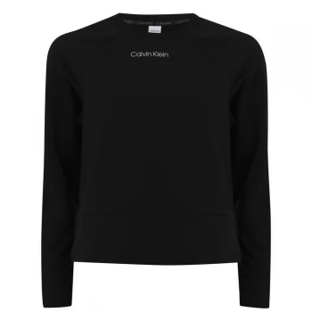 Image of Calvin Klein Long Sleeve Sweatshirt - Black