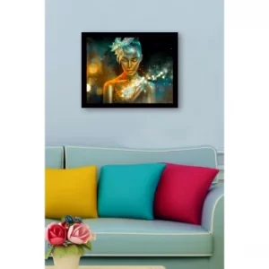 Image of SC0428 Multicolor Decorative Framed MDF Painting