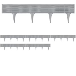 image of Lawn Edge Bed Frame Set 3.9 m Grey