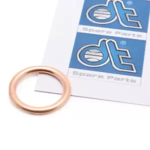 Image of DT Spare Parts Oil Drain Plug Gasket 6.24335 Oil Drain Plug Seal,Drain Plug Gasket MERCEDES-BENZ,OPEL,RENAULT,CITAN Kasten (415)