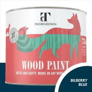 Image of Thorndown Bilberry Blue Wood Paint 750ml