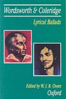Image of Lyrical Ballads 1798 by Wordsworth and Coleridge by William Wordsworth Book