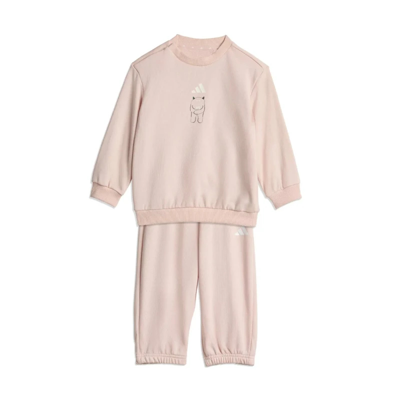 Image of Adidas Baby sweatshirt and jogger set adidas Tiro NSTER Rose Unisex 18/24 mois