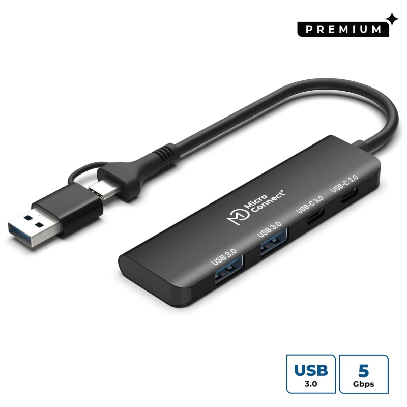 Image of Microconnect UC0066-5G-USB-C-4IN1 interface hub