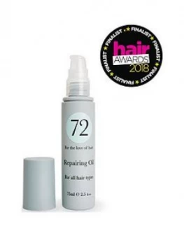 image of 72 Hair Repairing Oil 75Ml