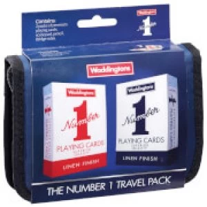 Image of Waddingtons Number 1 Playing Cards - Bridge Travel Set Edition