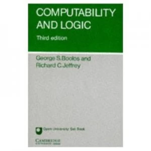 Image of Computability and Logic by George S. Boolos Paperback