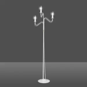Image of Emibig Tori White Multi Arm Floor Lamp 3x E14