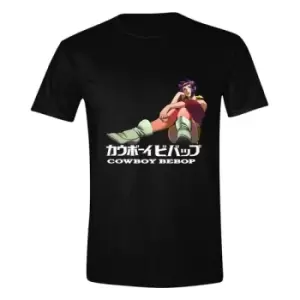 image of Cowboy Bebop T-Shirt Faye Pose Size L