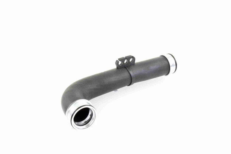 Image of VAICO V10-2860 Turbocharger Hose Rubber with fabric lining, Q+, original equipment manufacturer quality Rubber with fabric lining Charger Intake Hose