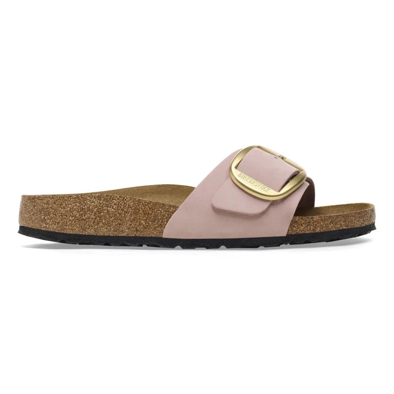 Image of Birkenstock Womens sandals Birkenstock Madrid Nubuck Rose Female 40 Etroit