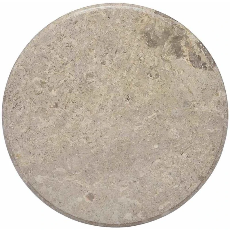 Image of VIDAXL Vidaxl - Table Top Grey Ø60x2.5cm Marble 8720286301081