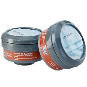Image of BBrand A1P2 Air Filters Grey for BB3000 Respirators
