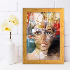 Image of AC1312064783 Multicolor Decorative Framed MDF Painting