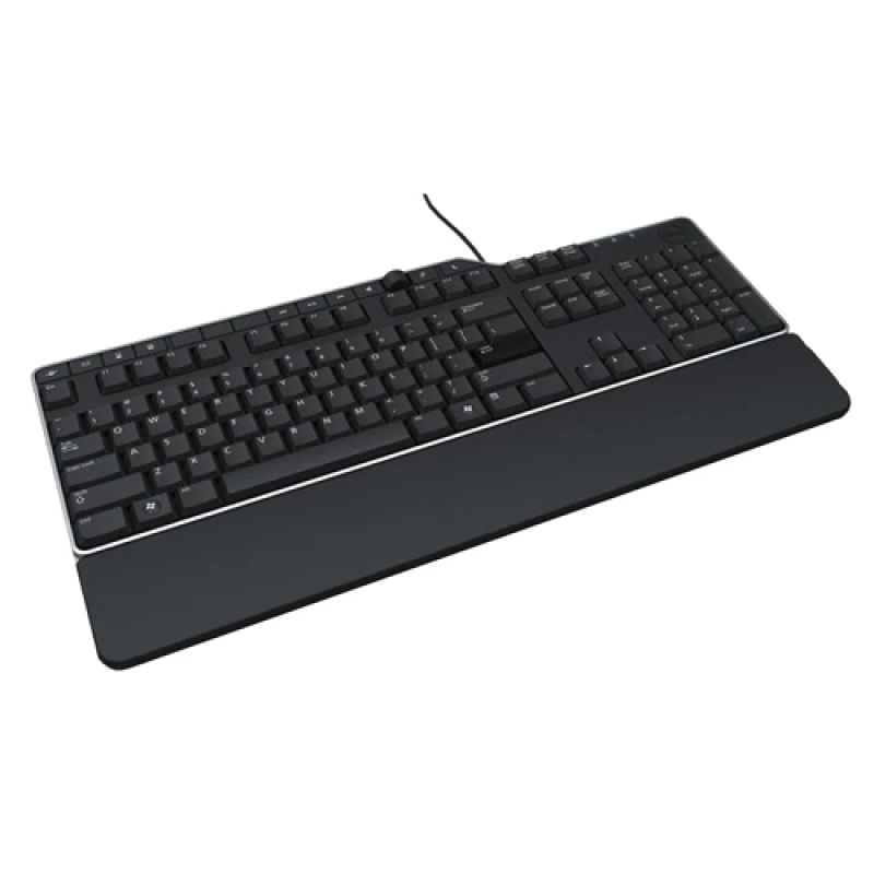 Image of DELL KB-522 keyboard Office USB QWERTY Norwegian Black. Silver