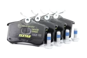 Image of TEXTAR Brake pad set VW,AUDI,RENAULT 2355401 161698451D,191615415A,191615415D 191698451,191698451A,191698451B,191698451C,191698451D,1E0698451A,425056