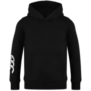 Canterbury Childrens/Kids Club Hoodie (6 Years) (Black)