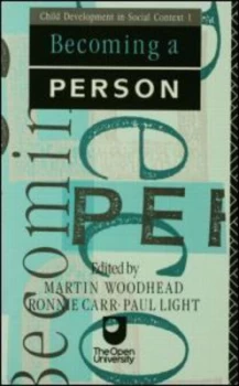 Image of Becoming a Person by Martin Woodhead Book