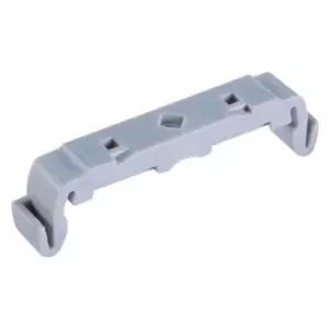 Wago DIN Rail Mounting Base/Foot 0.08-1.5mm² 18A Grey 209-120