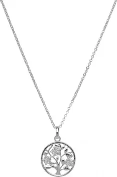 image of Ladies Unique & Co Sterling Silver Necklace MK-601