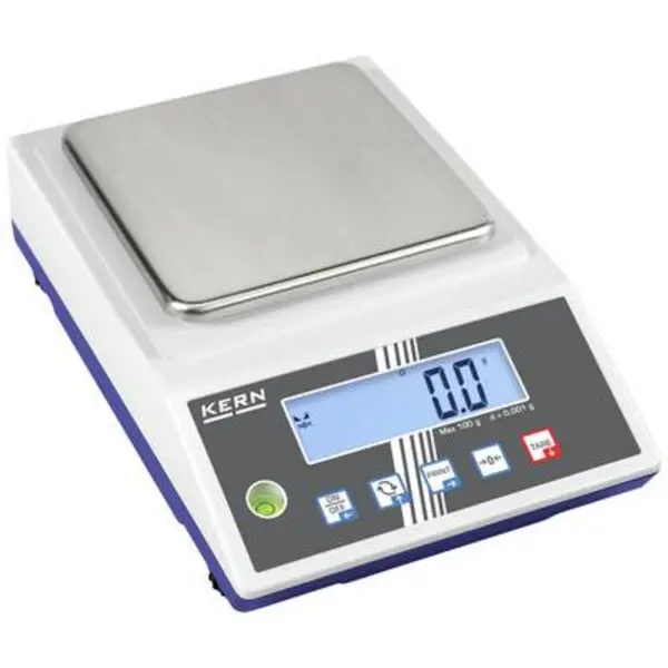 Image of Kern PCB 2000-1 Precision scales Weight range 2kg Readability 100 mg White, Black, Silver
