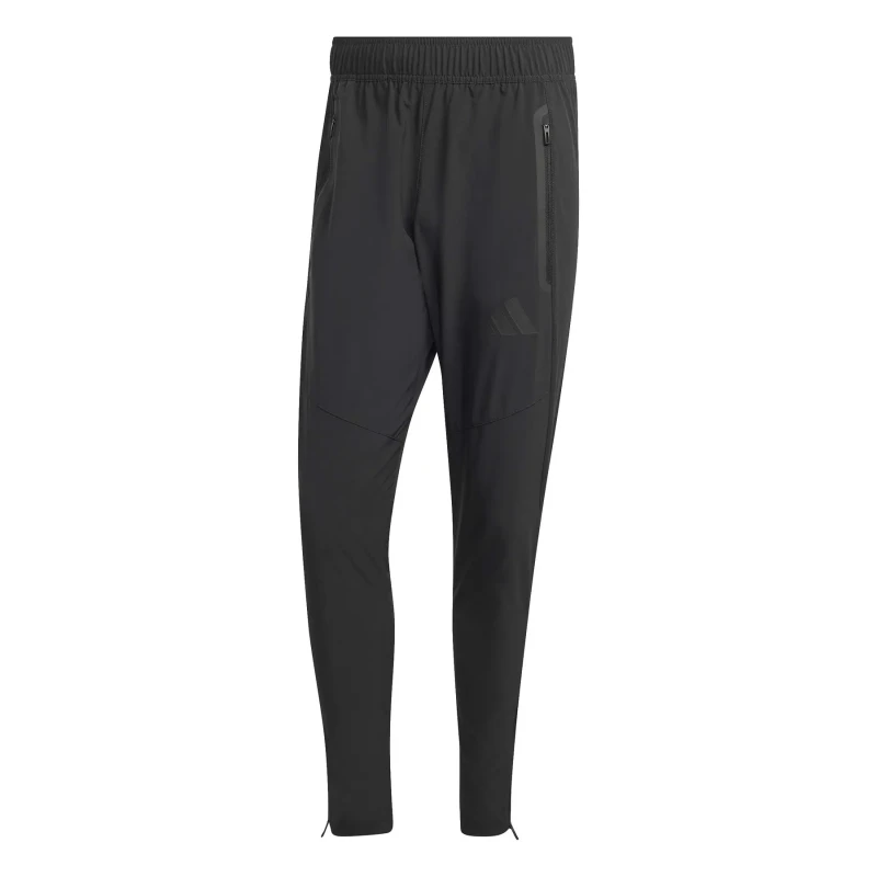 Image of adidas performance Football Gym Joggers Black Polyester L