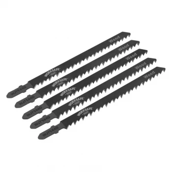 Image of Jigsaw Blade Wood 75MM 6TPI - Pack of 5