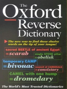 Image of The Oxford Reverse Dictionary by David Edmonds Paperback