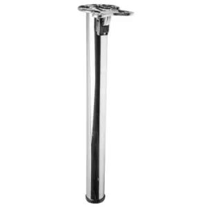 GTV Folding Table Leg 710mm Diameter 50mm - Colour Chrome, Pack of 7