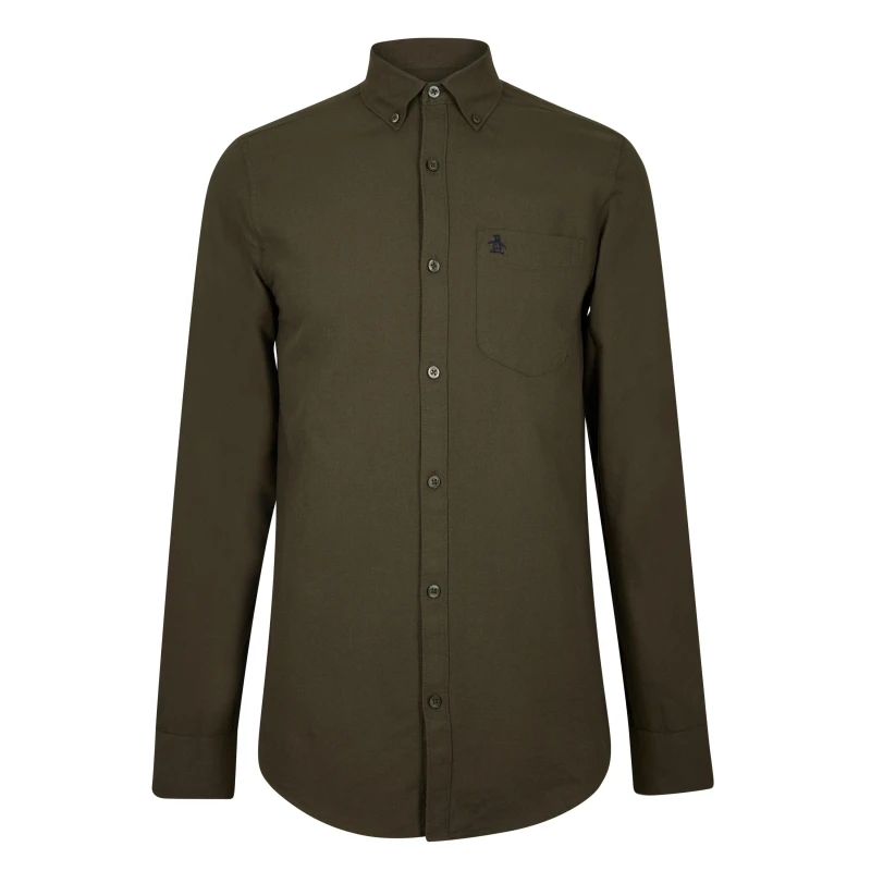 Image of Original Penguin Shirt - Green Green S