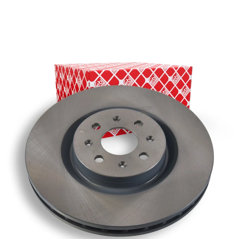 Image of FEBI BILSTEIN 106491 Brake disc Front Axle, internally vented, Coated Brake Disc (82)