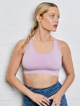 Image of Dare 2b Whitmore Don&rsquo;t Sweat It Bra - Lavender, Lavender Size M Women